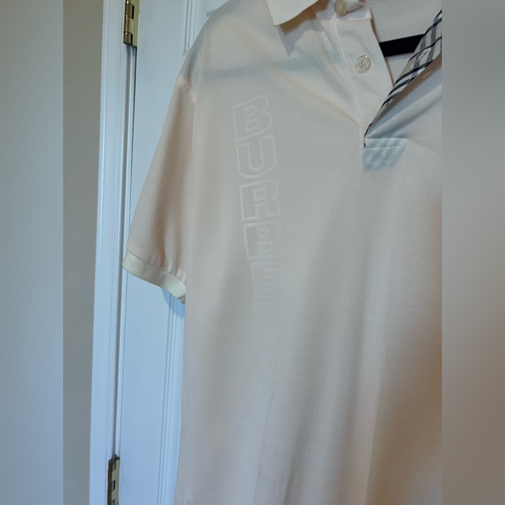 Burberry Beige Polo Shirt for Men - Picture 3 of 10